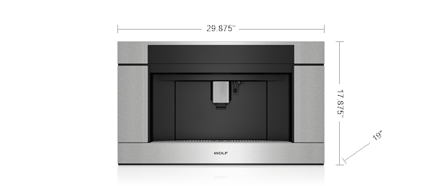 Model: EC3050TM/S | Wolf 30" M Series Transitional Coffee System