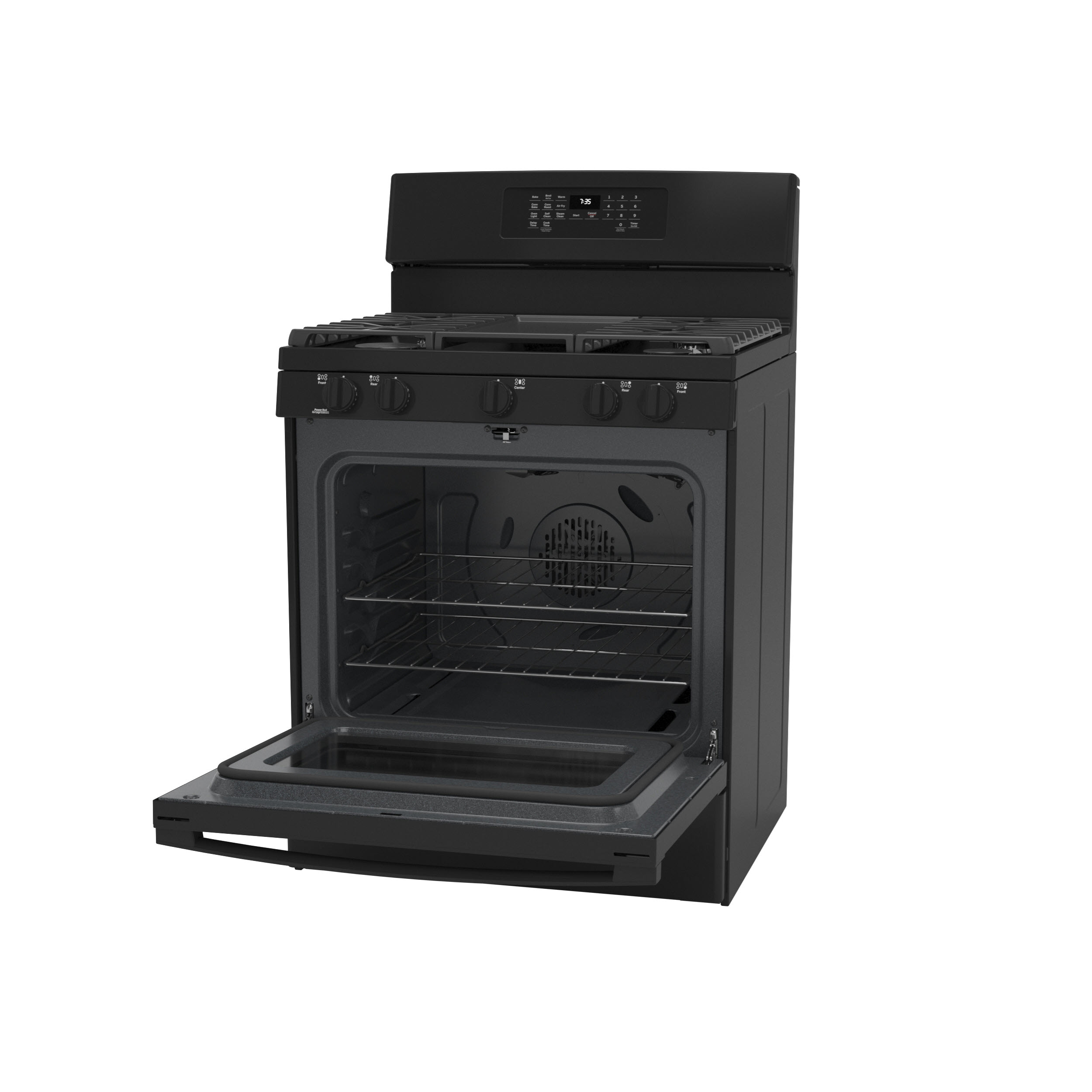 GE 30-inch Freestanding Gas Range JGBS30DEKBB