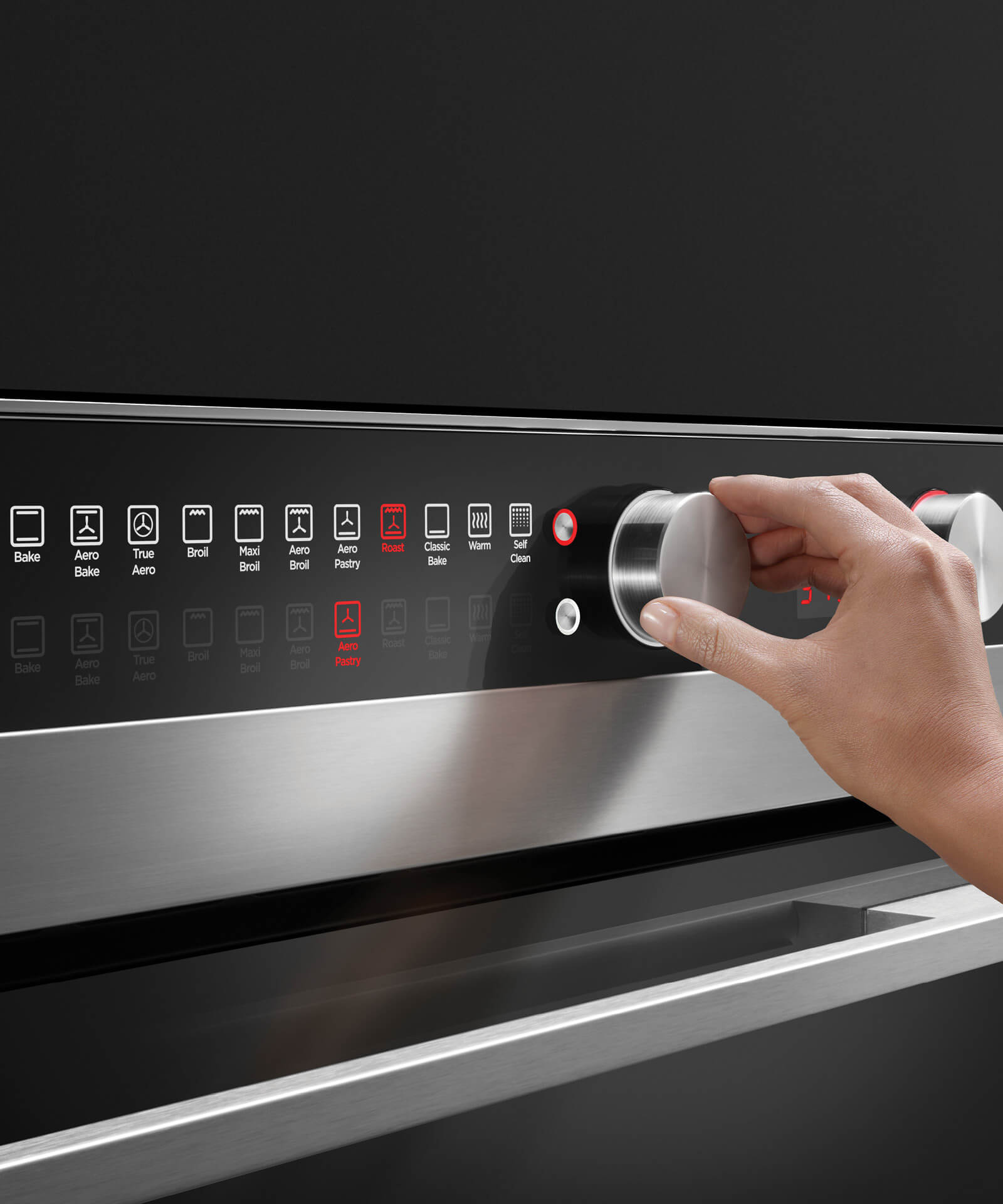 Model: OB30DDEPX3_N | Fisher and Paykel Double Oven, 30", 11 Function, Self-cleaning