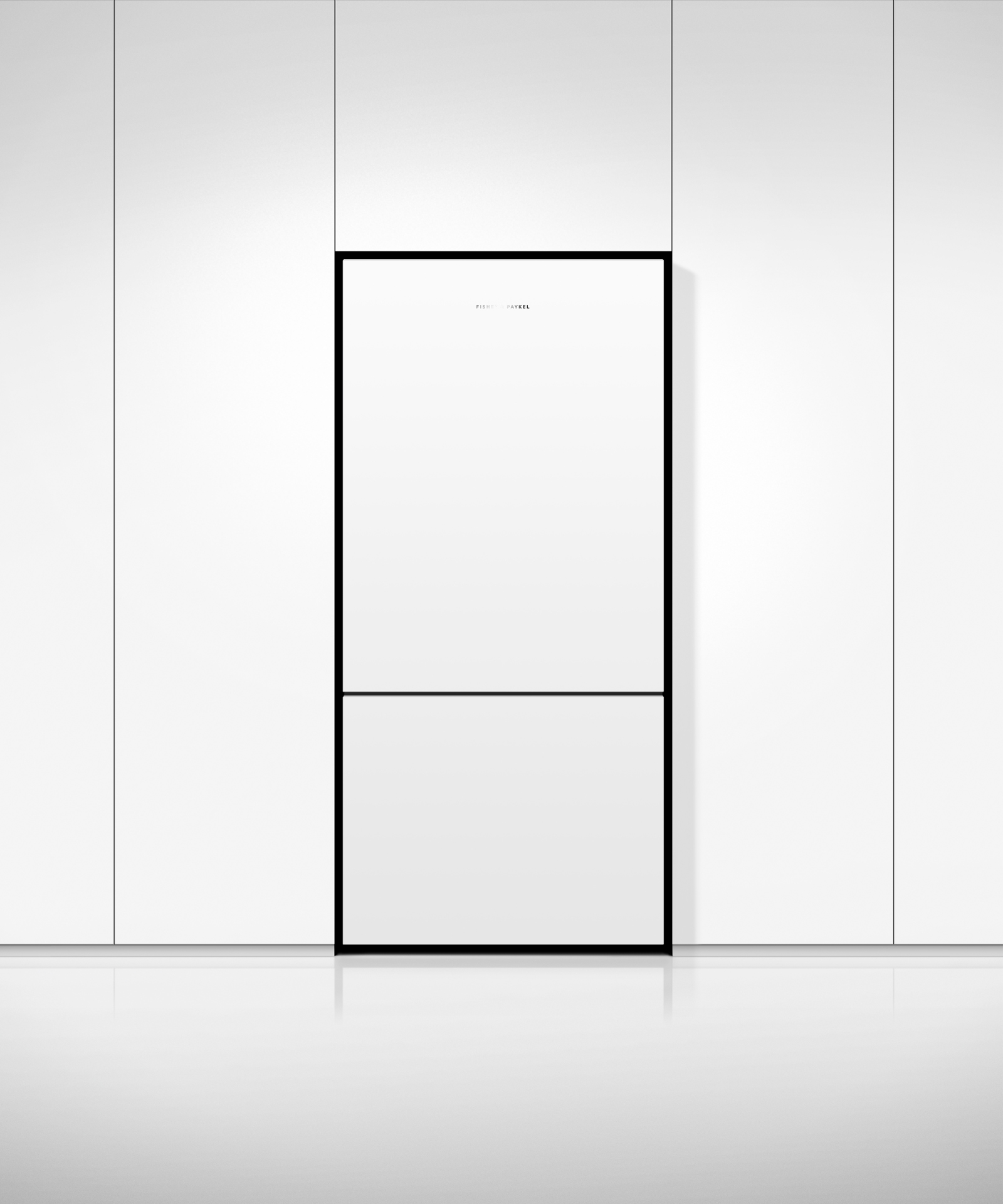 Model: RF170BLPW6 N | Fisher and Paykel 17.5 cu ft Series 5 Refrigerator Freezer 