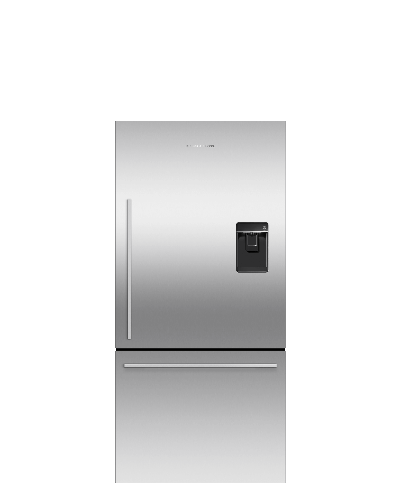Model: RF170WDRUX5 N | Fisher and Paykel 17.1 cu ft Series 5 Refrigerator Freezer, Ice & Water