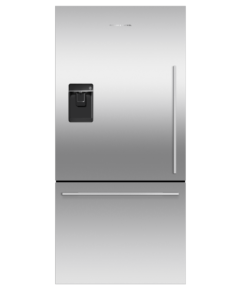 Model: RF170WDLUX5 N | Fisher and Paykel 17.1 cu ft Series 5 Refrigerator Freezer, Ice & Water