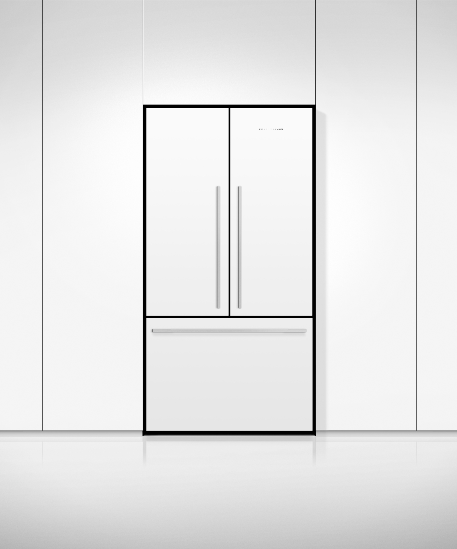Model: RF201ADW5 N | Fisher and Paykel 20.1 cu ft Series 7 French Door Refrigerator Freezer 