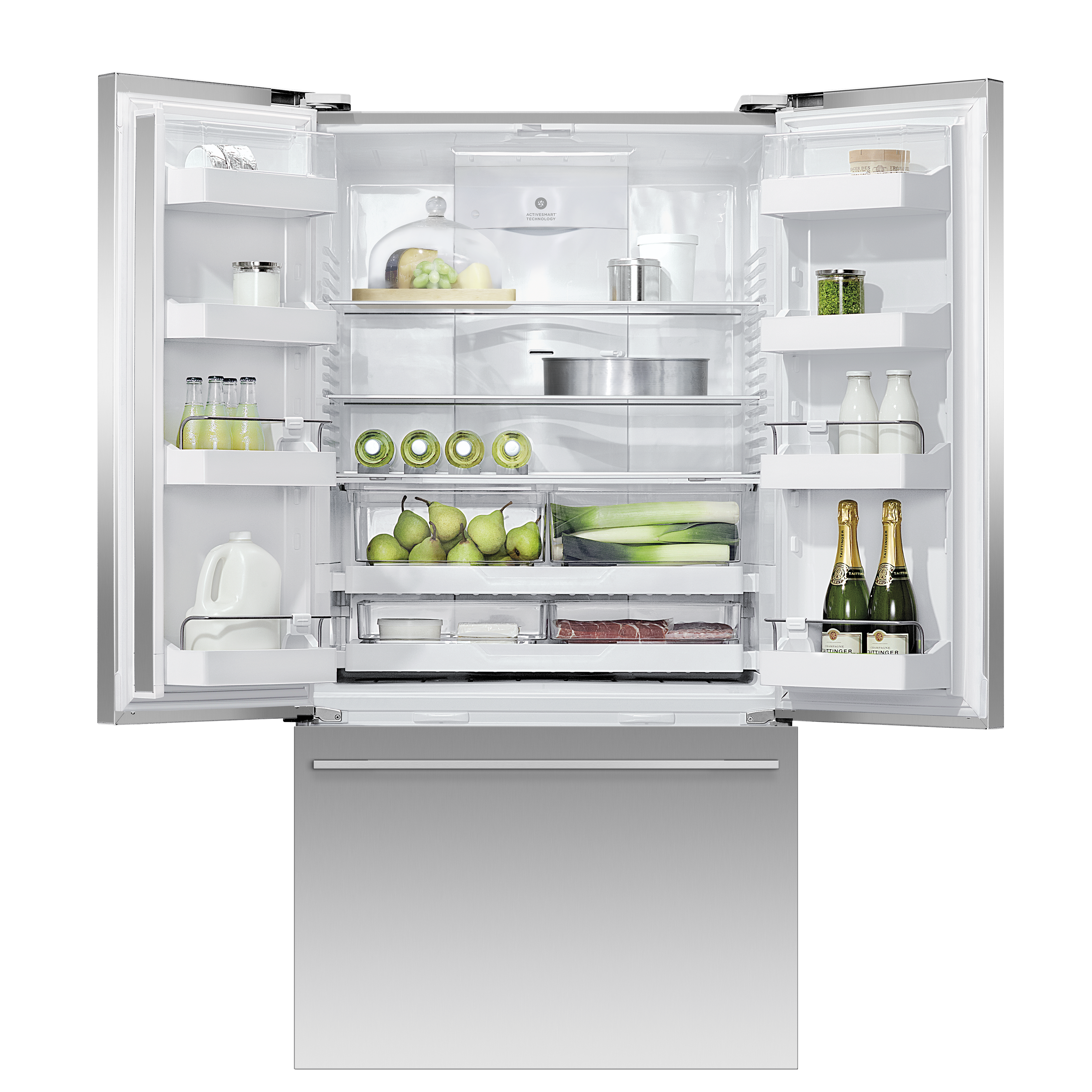 Model: RF201ADX5 N | Fisher and Paykel 20.1 cu ft Series 7 French Door Refrigerator Freezer 