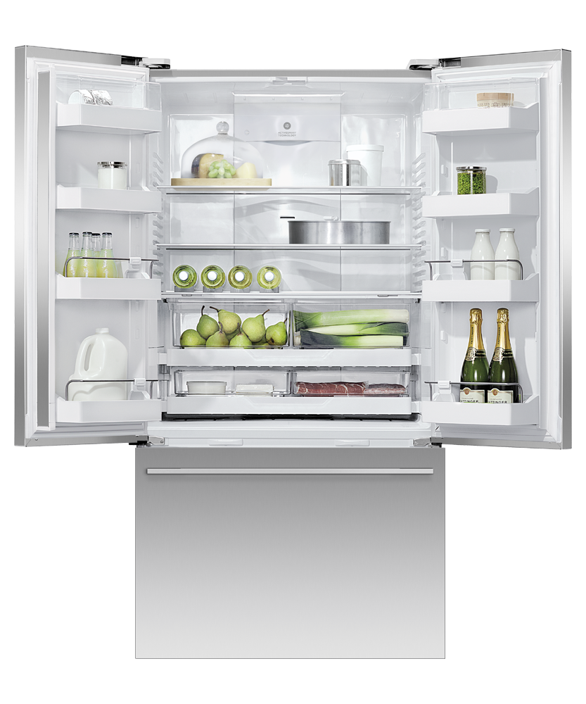 Model: RF201ADX5 N | Fisher and Paykel 20.1 cu ft Series 7 French Door Refrigerator Freezer 