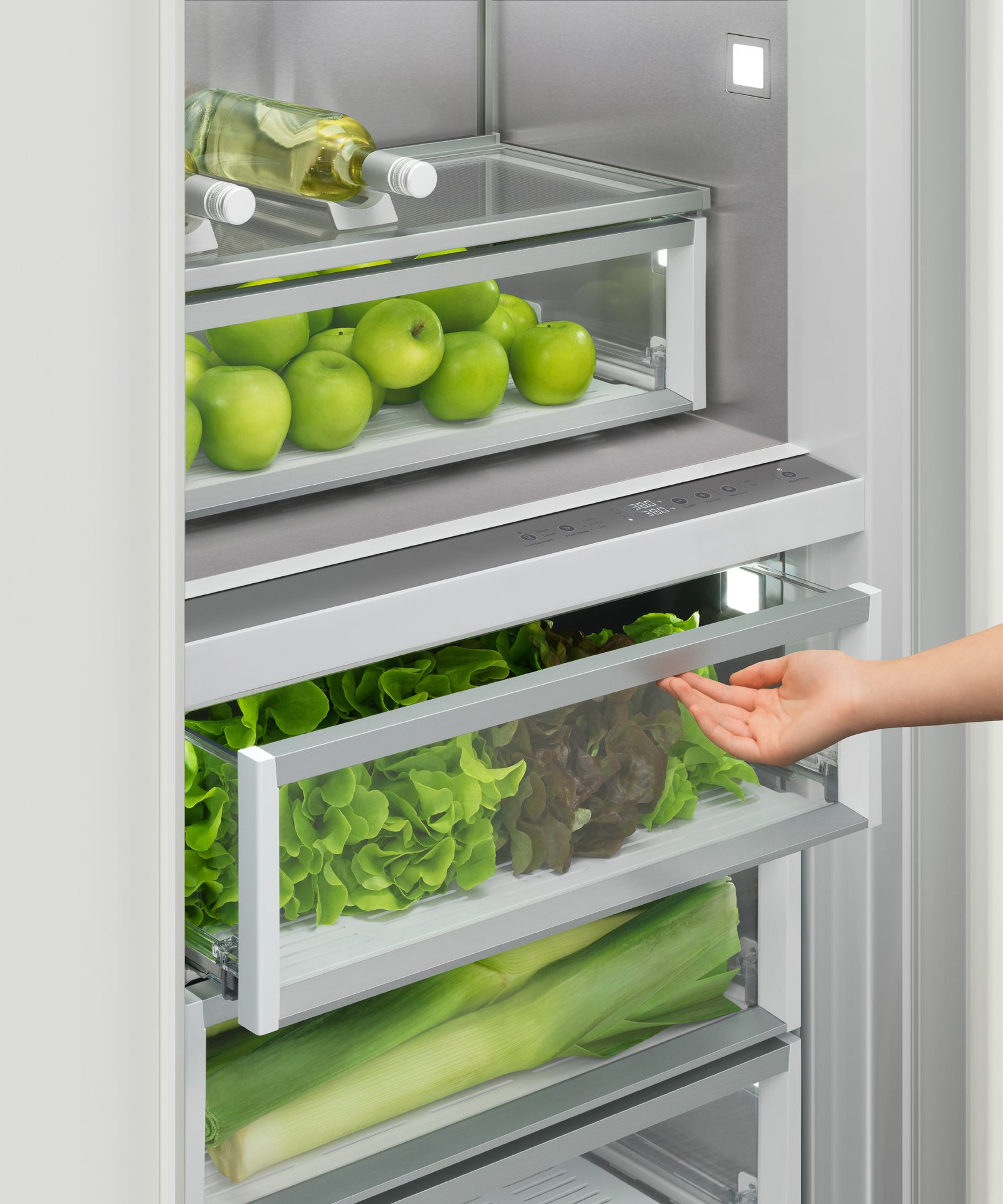 Model: RS3084SRK1 | Fisher and Paykel Integrated Column Refrigerator, 30"