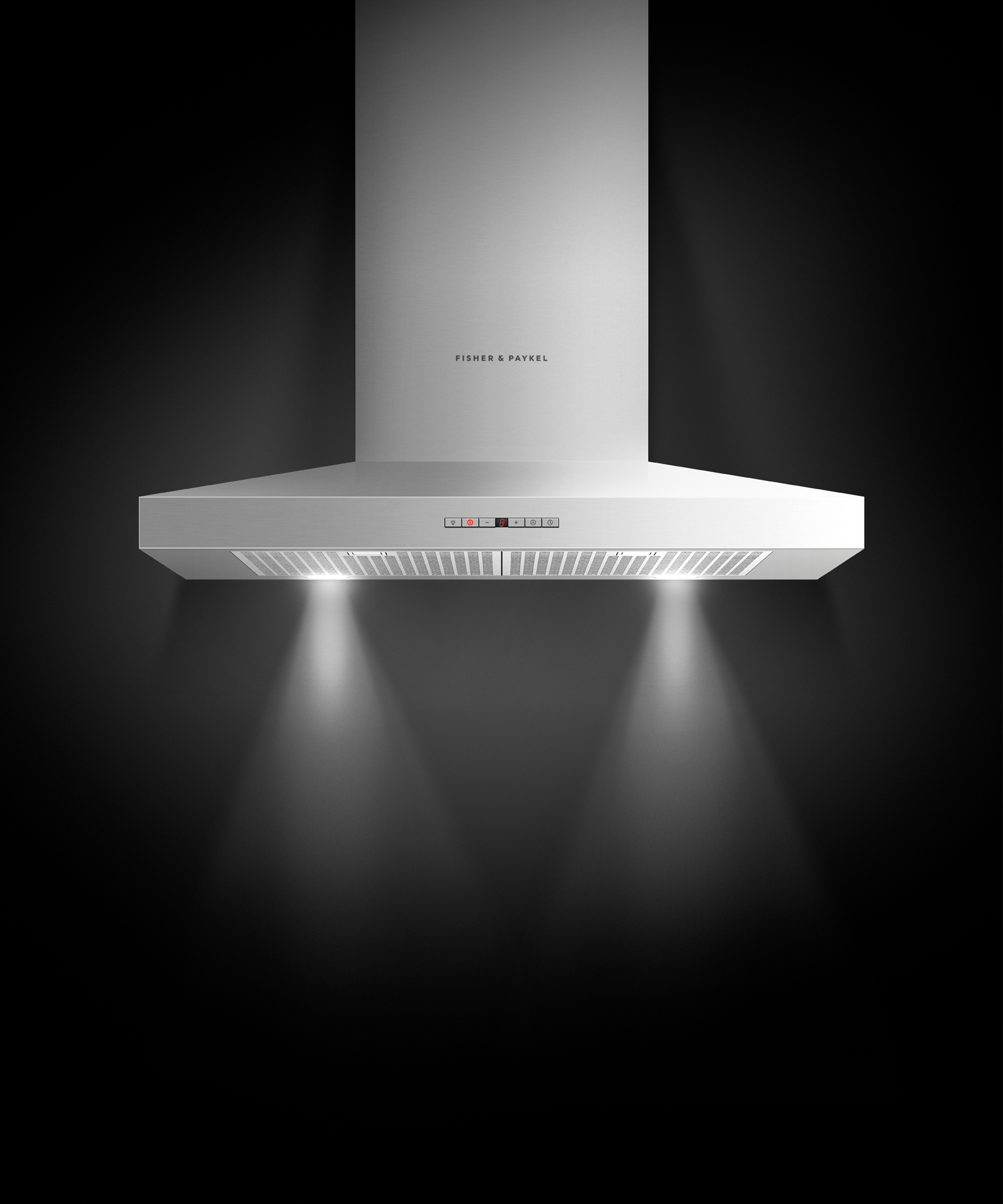 Model: HC30PHTX1 N | Fisher and Paykel 30" Series 7 Pyramid Chimney Wall Range Hood