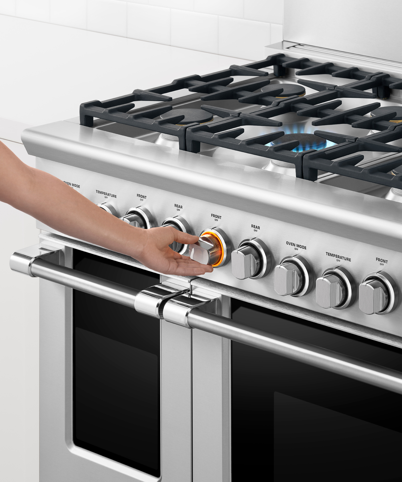 Model: RDV2-488-N_N | Fisher and Paykel Dual Fuel Range, 48", 8 Burners