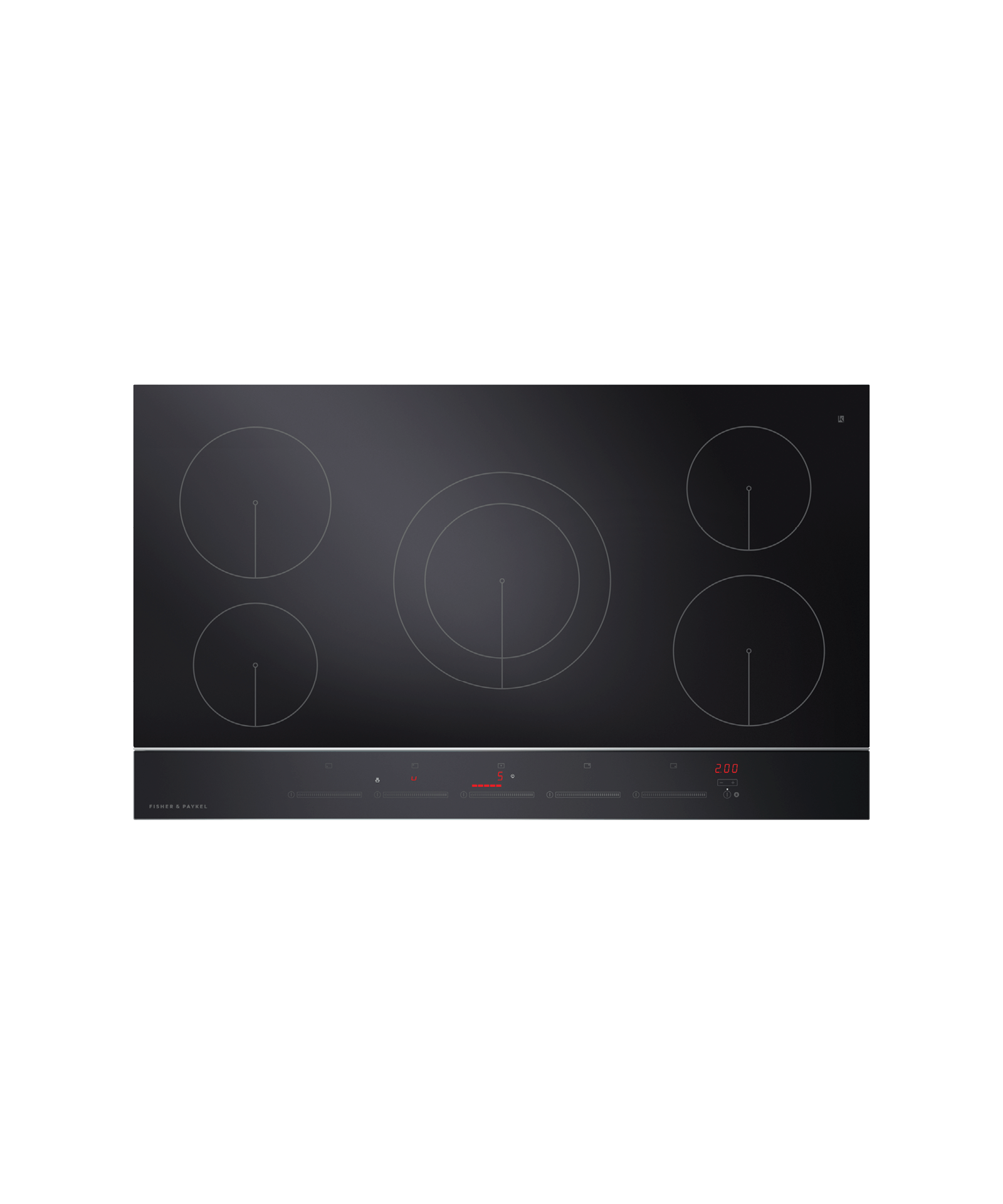 Model: CI365DTB2 N | Fisher and Paykel Induction Cooktop, 36", 5 Zones