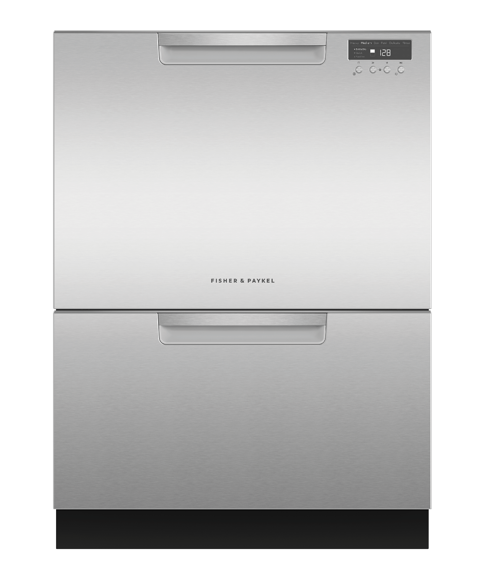 Model: DD24DCHTX9 N | Fisher and Paykel Double DishDrawer™ Dishwasher, Tall, Sanitize