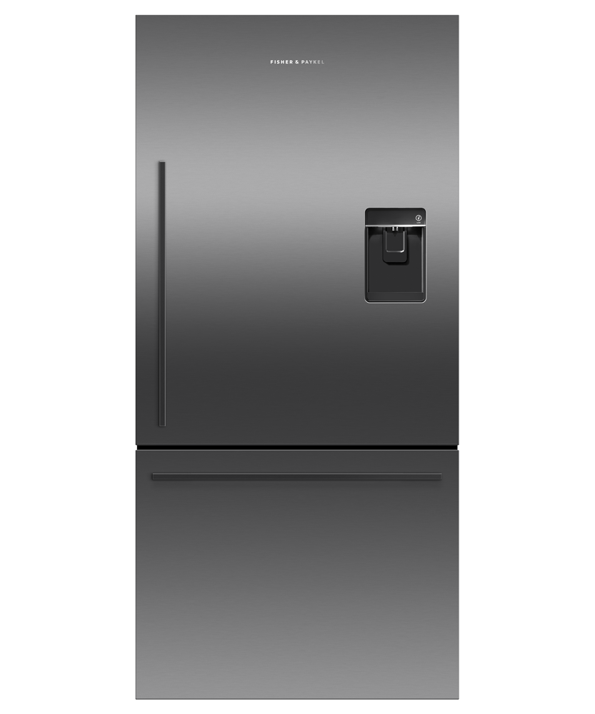 Model: RF170WDRUB5 | Fisher and Paykel Freestanding Refrigerator Freezer, 32", 17.1 cu ft, Ice & Water