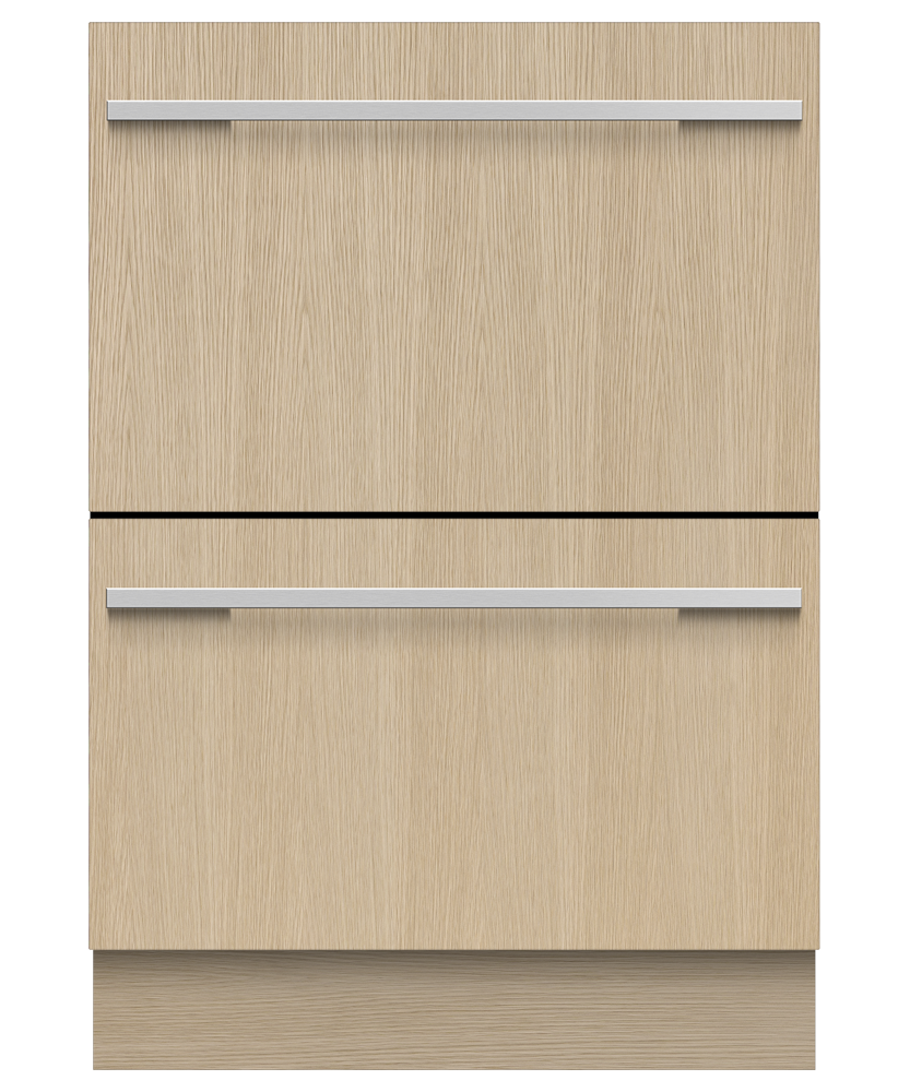 Model: DD24DI9 N | Fisher and Paykel Series 9, Integrated Double DishDrawer™ Dishwasher