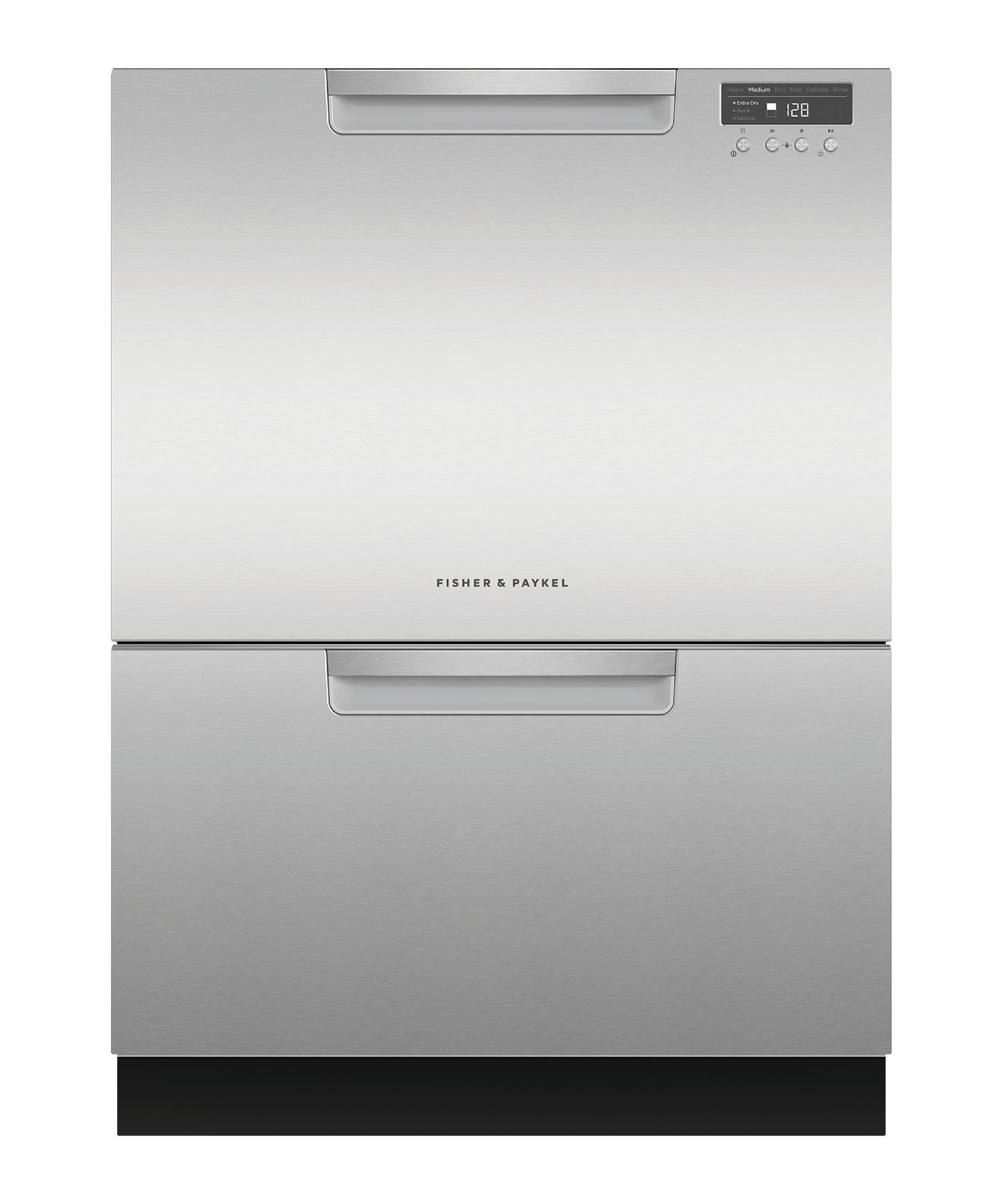 Model: DD24DCTX9 N | Fisher and Paykel Series 7, Contemporary Tall Double DishDrawer™ Dishwasher