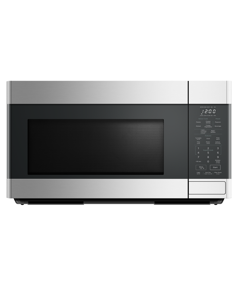 Model: MOH30SS1 | Fisher and Paykel 30" Series 5 Contemporary Over the Range Microwave