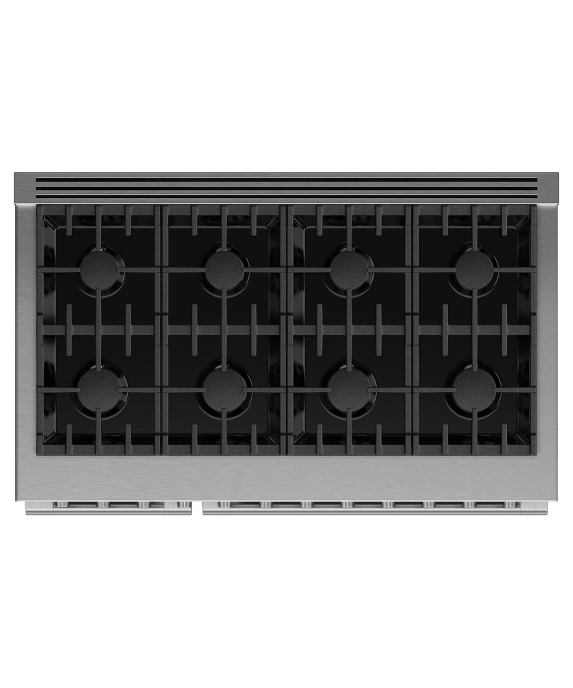 Model: RGV3-488-L | Fisher and Paykel Gas Range, 48", 8 Burners, LPG
