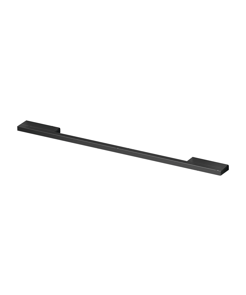 Model: AHD5RD32AB | Fisher and Paykel Square Fine Black Handle Kit for Integrated French Door Refrigerator Freezer, 32"
