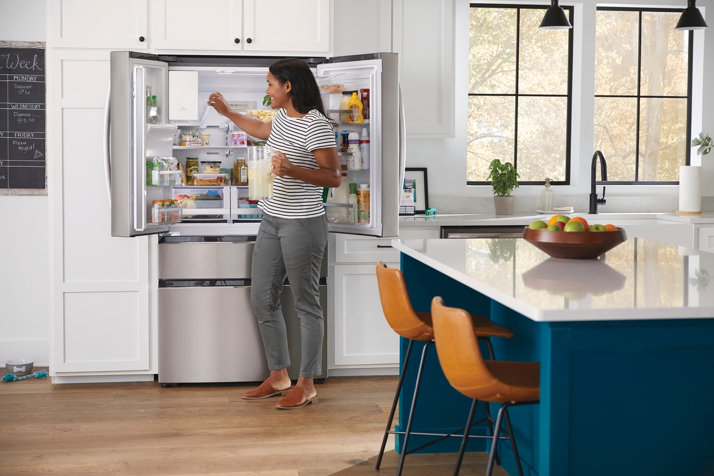 Model: GRMC2273BF - NOB  | Frigidaire Gallery 21.5 Cu. Ft. Counter-Depth 4-Door French Door Refrigerator