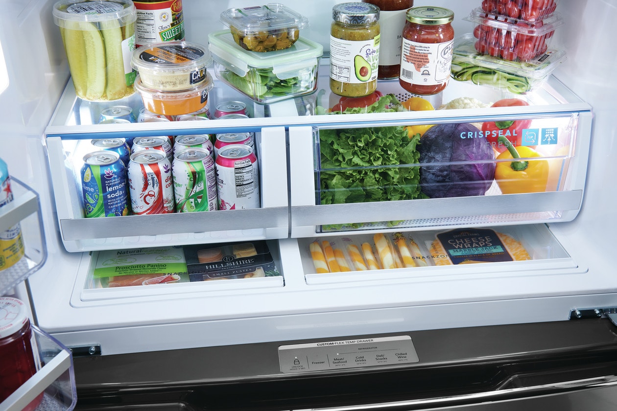 Model: GRMC2273BF - NOB  | Frigidaire Gallery 21.5 Cu. Ft. Counter-Depth 4-Door French Door Refrigerator