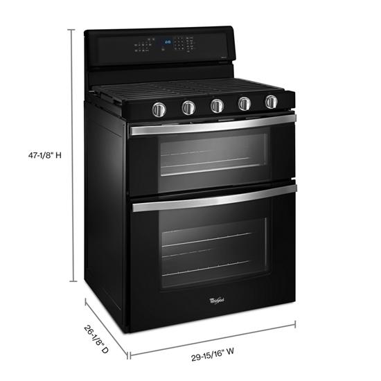 Whirlpool WGE745C0FH 6.7 Cu. Ft. Electric Double Oven Range with