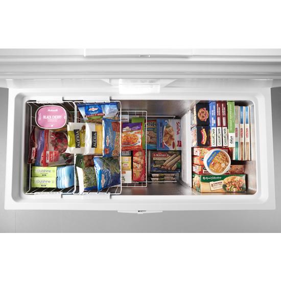 Whirlpool WZC5216LW 16 Cu. Ft. Convertible Chest Freezer with 3