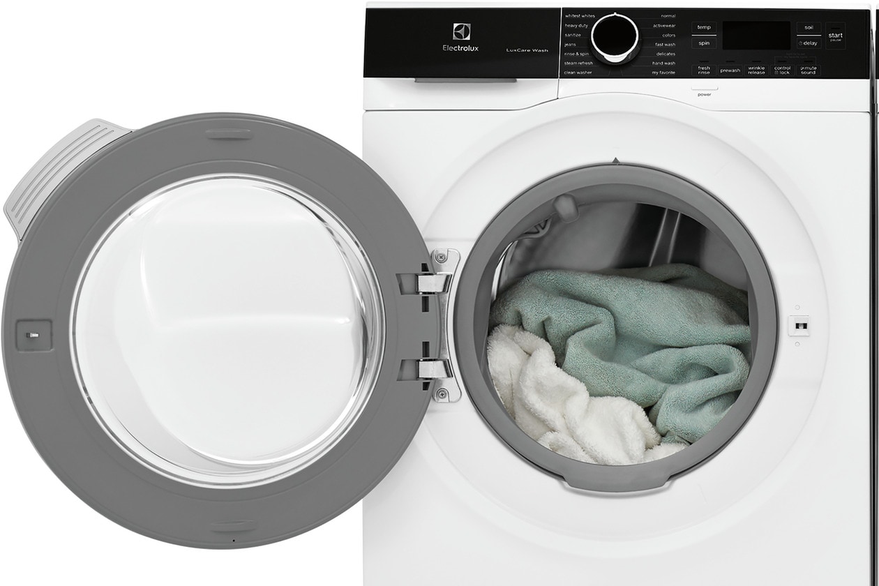 Model: ELFW4222AW - S/D  | Electrolux 24" Compact Washer with LuxCare Wash System - 2.4 Cu. Ft.