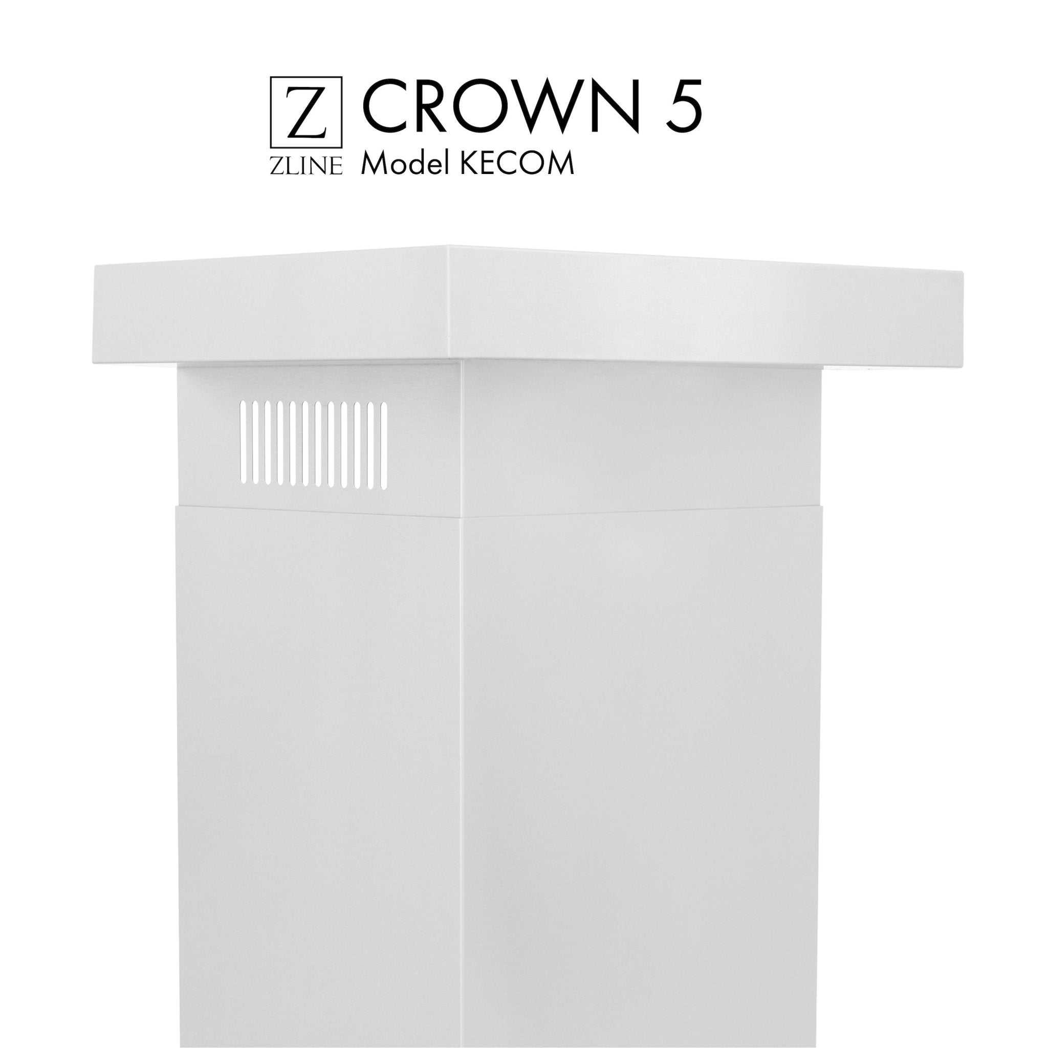 ZLINE ZLINE Crown Molding #5 For Wall Range Hood (CM5-KECOM)