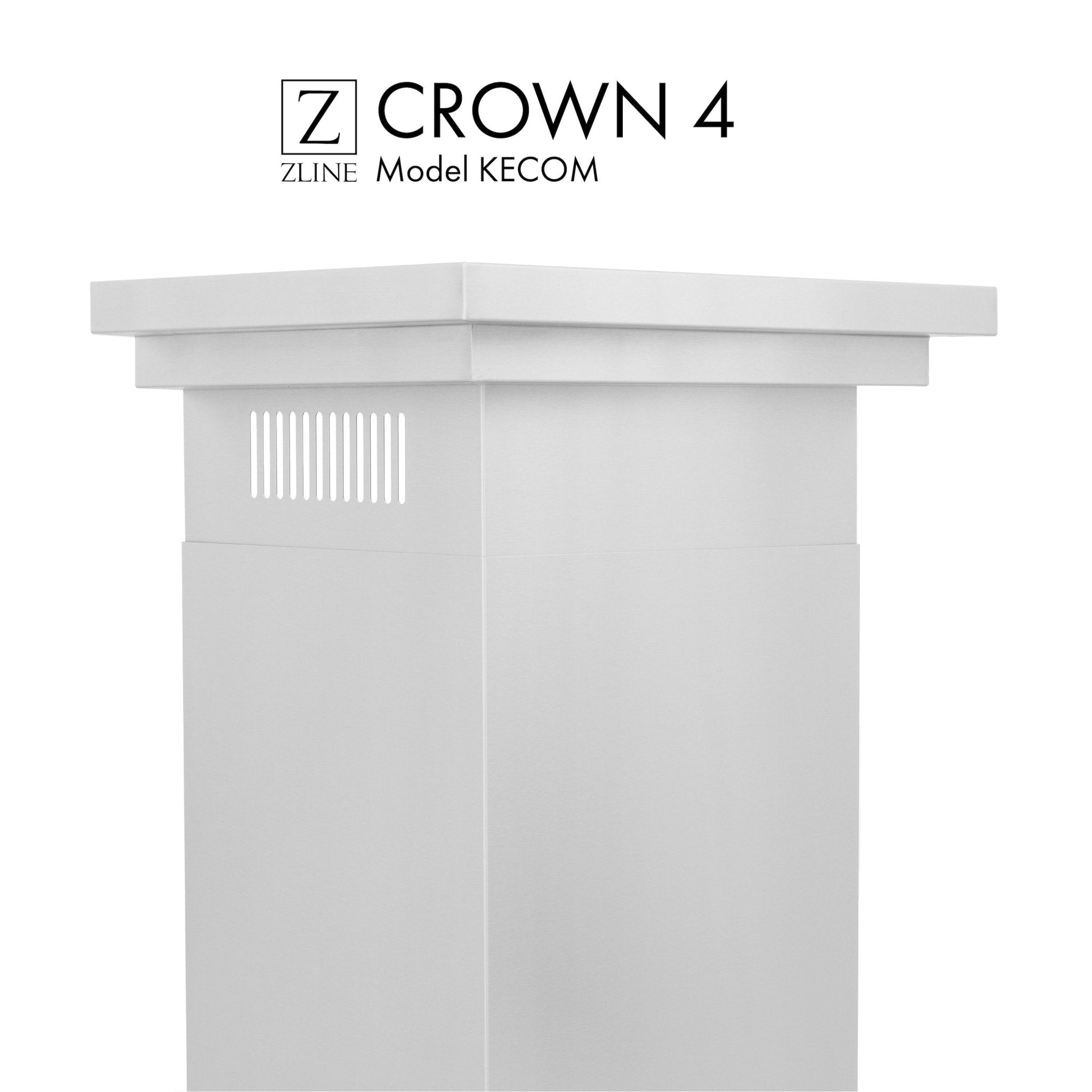 ZLINE ZLINE Crown Molding 4 For Wall Range Hood (CM4-KECOM)