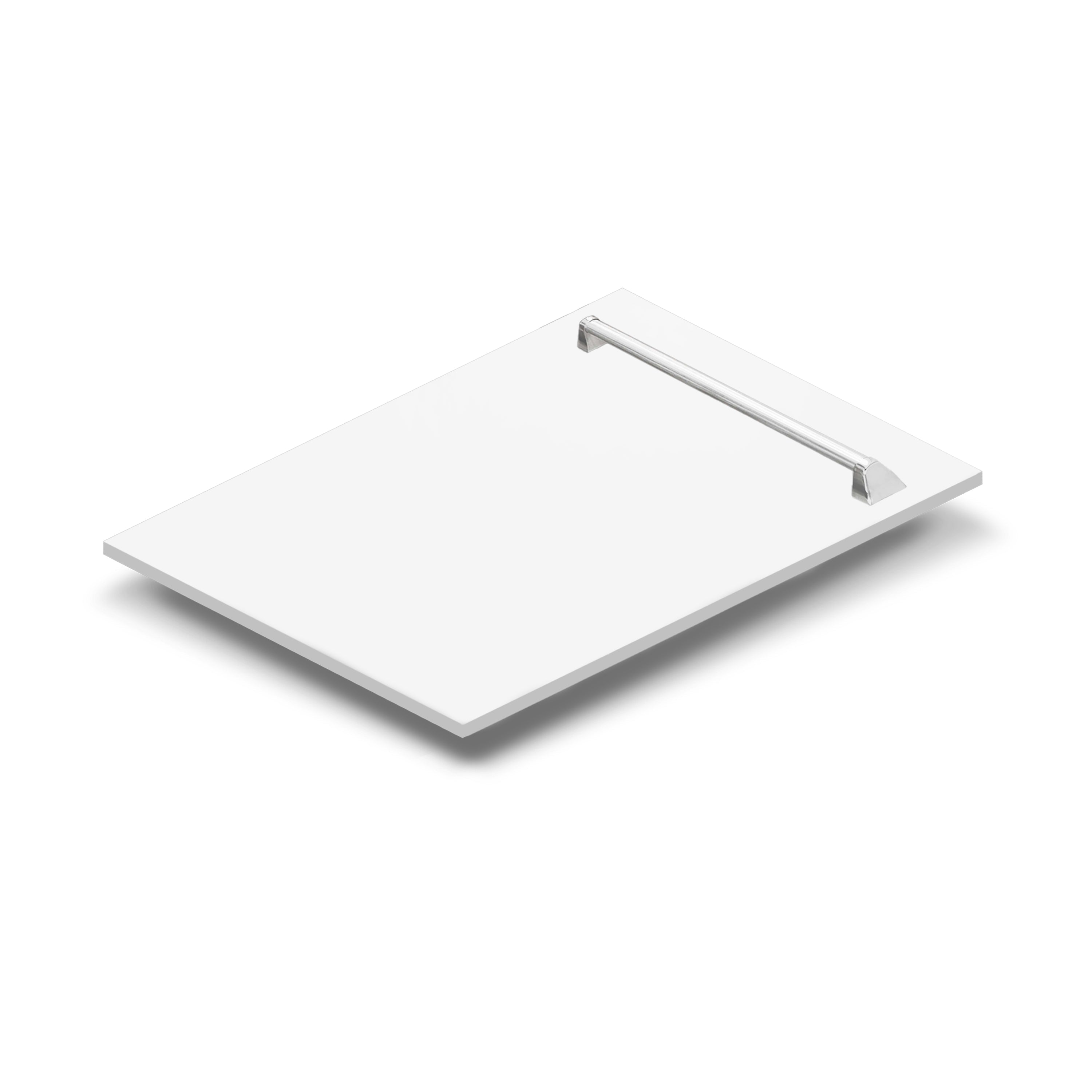 ZLINE ZLINE 18" Tallac Dishwasher Panel in White Matte with Traditional Handle
