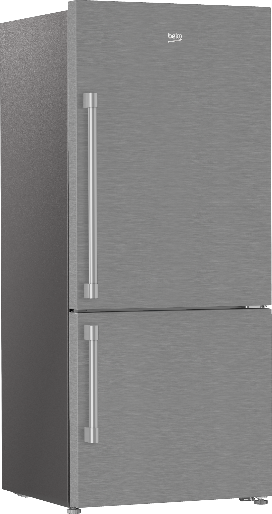 Model: BFBF30216SS | Beko 30" Bottom Freezer Refrigerator with HarvestFresh, Right Hinge, Pro Handle