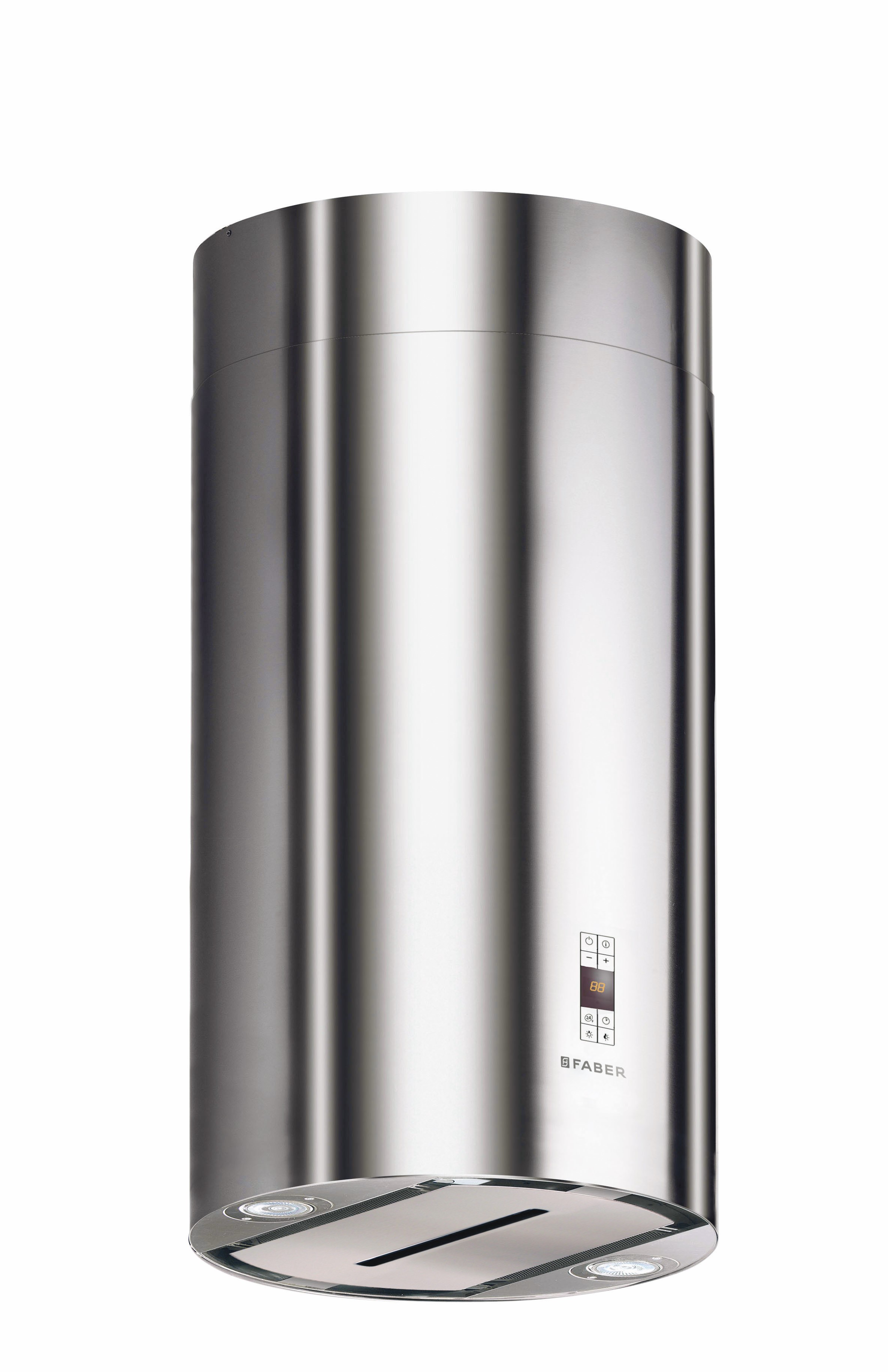Faber Cylindra Isola 15" Stainless Steel 600 CFM Pro