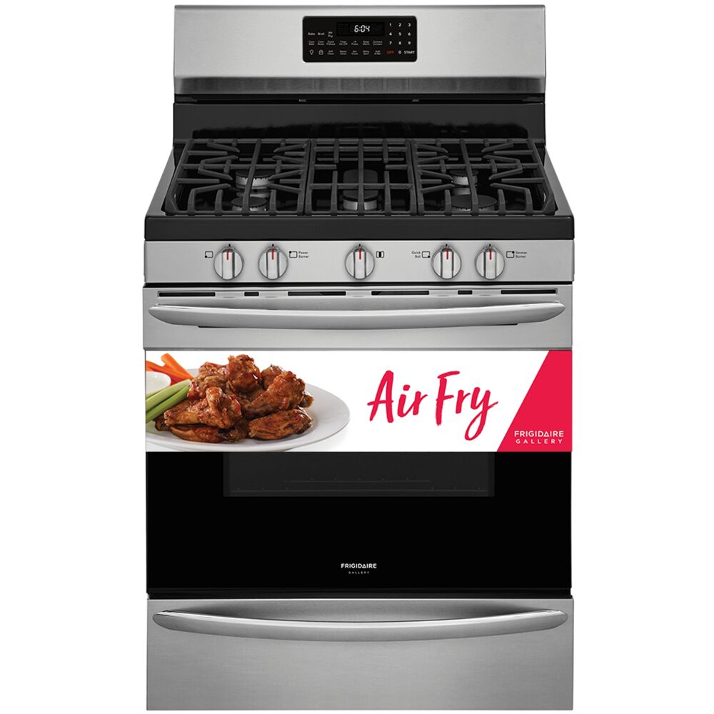 Frigidaire range with air fryer on sale