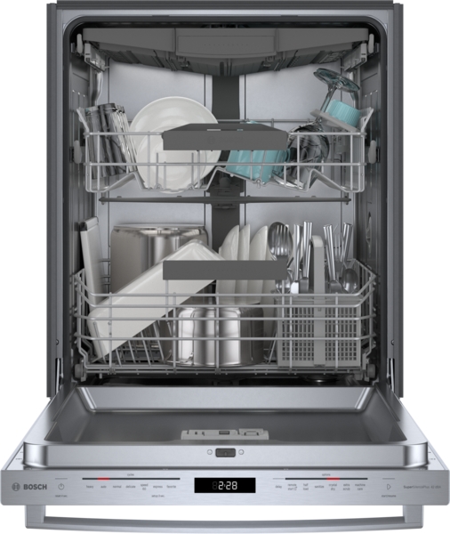 Model: SHX78B75UC | Bosch 800 Series, Dishwasher, 24'', Stainless steel