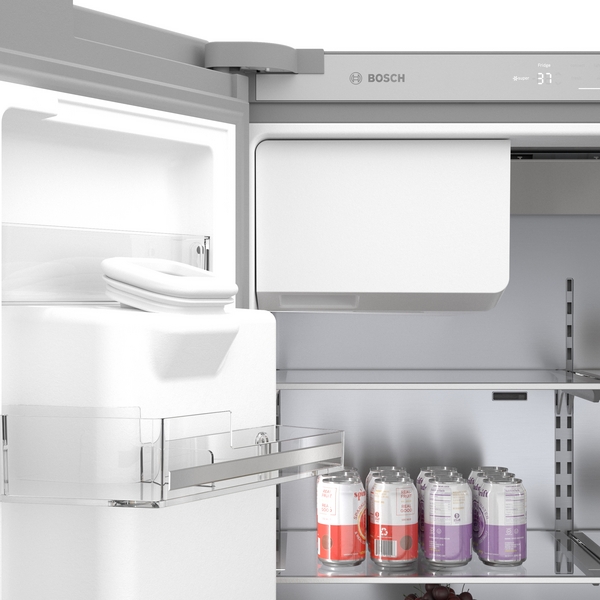 Bosch B36CD50SNS 500 Series, French Door Bottom Mount Refrigerator