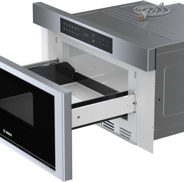Model: HMD8053UC | Bosch 800 Series, Drawer Microwave, 30'', Stainless Steel