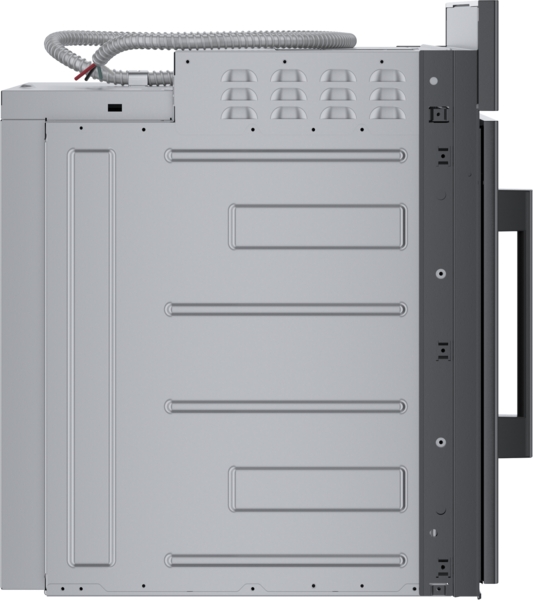 Model: HBL8444RUC | Bosch 800 Series, Single Wall Oven, 30'', Right SideOpening Door, Black Stainless Steel