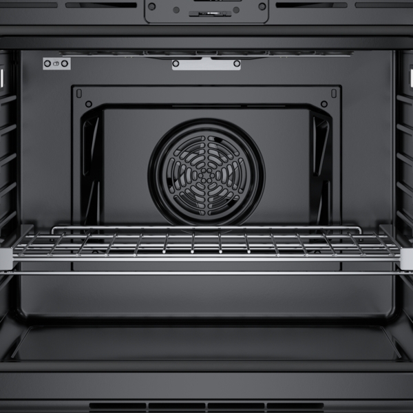 Model: HBL8444RUC | Bosch 800 Series, Single Wall Oven, 30'', Right SideOpening Door, Black Stainless Steel