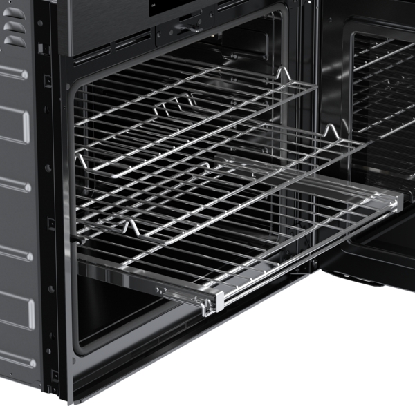 Model: HBL8444RUC | Bosch 800 Series, Single Wall Oven, 30'', Right SideOpening Door, Black Stainless Steel