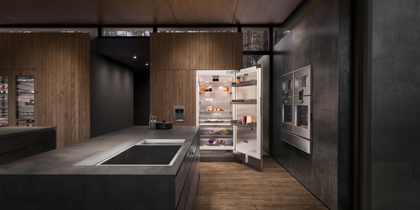 Gaggenau 400 series, warming drawer, Stainless steel behind glass