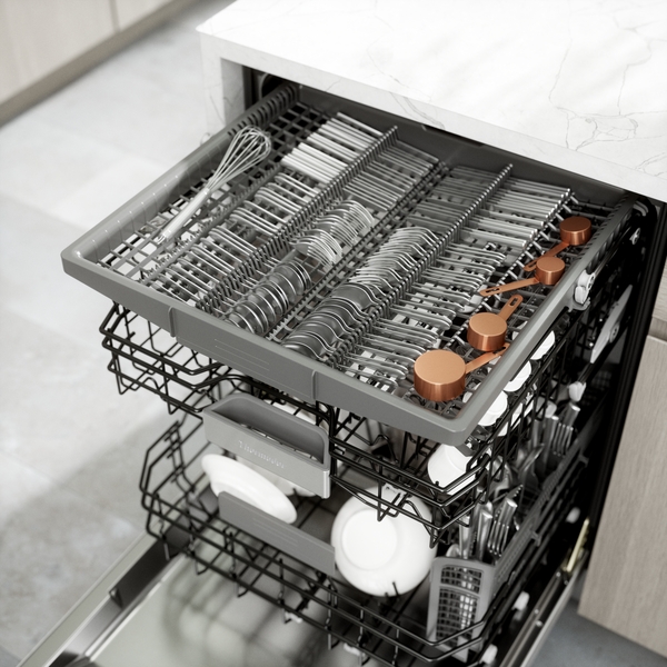 Model: DWHD560CFM | Thermador Emerald®, Dishwasher, 24'', Masterpiece®, Stainless Steel