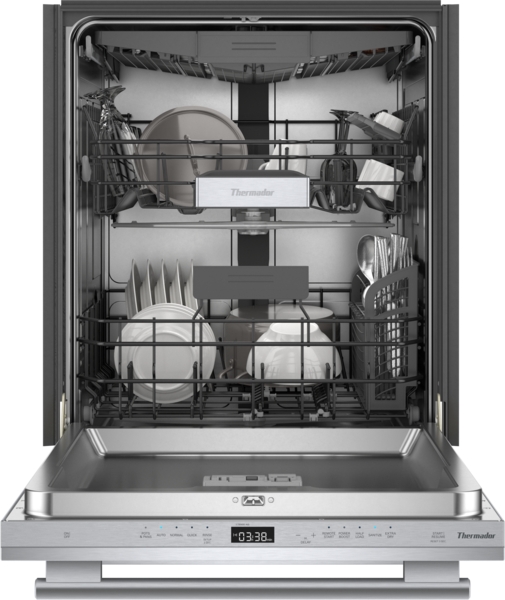 Model: DWHD560CFM | Thermador Emerald®, Dishwasher, 24'', Masterpiece®, Stainless Steel