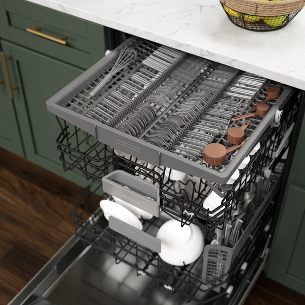 Model: DWHD560CFP | Thermador Emerald®, Dishwasher, 24'', Professional, Stainless Steel