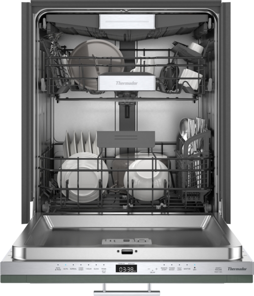 Model: DWHD760CPR | Thermador Sapphire®, Dishwasher, 24'' Custom Panel Ready