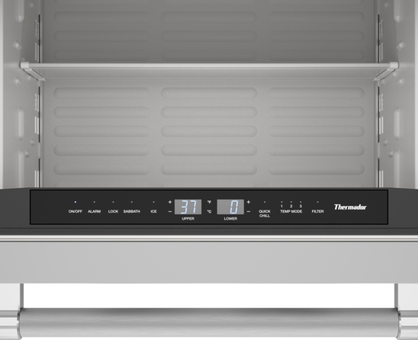 Model: T24UC925DS | Thermador Freedom®, Under Counter Combo Drawer Refrigerator/Freezer, 24'' Professional, Stainless Steel