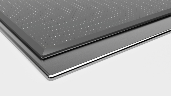 Model: CIT367YGS | Thermador Liberty®, Induction Cooktop, 36'', Titanium Gray, surface mount with frame