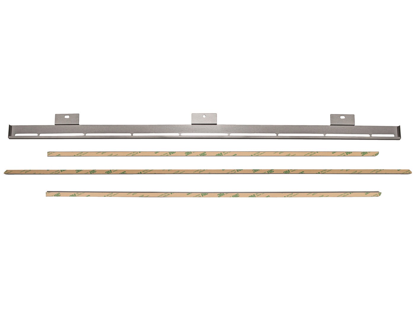 Model: 11NBSTGSDS | Frigidaire Front Control Gas Range Black Stainless Steel 4-Piece Trim Kit