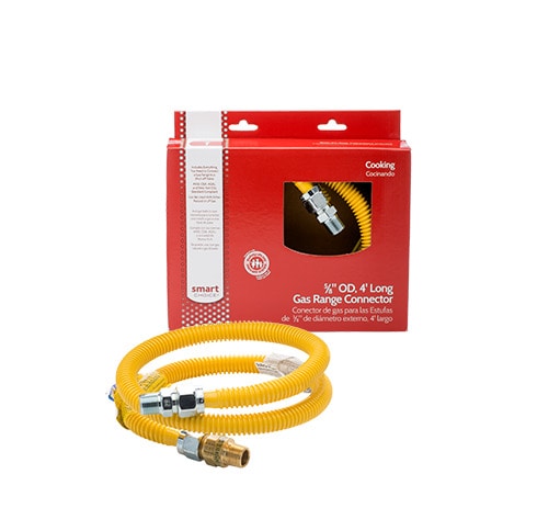 Smart Choice 4' 5/8OD CTD Gas Connector 12EX12M