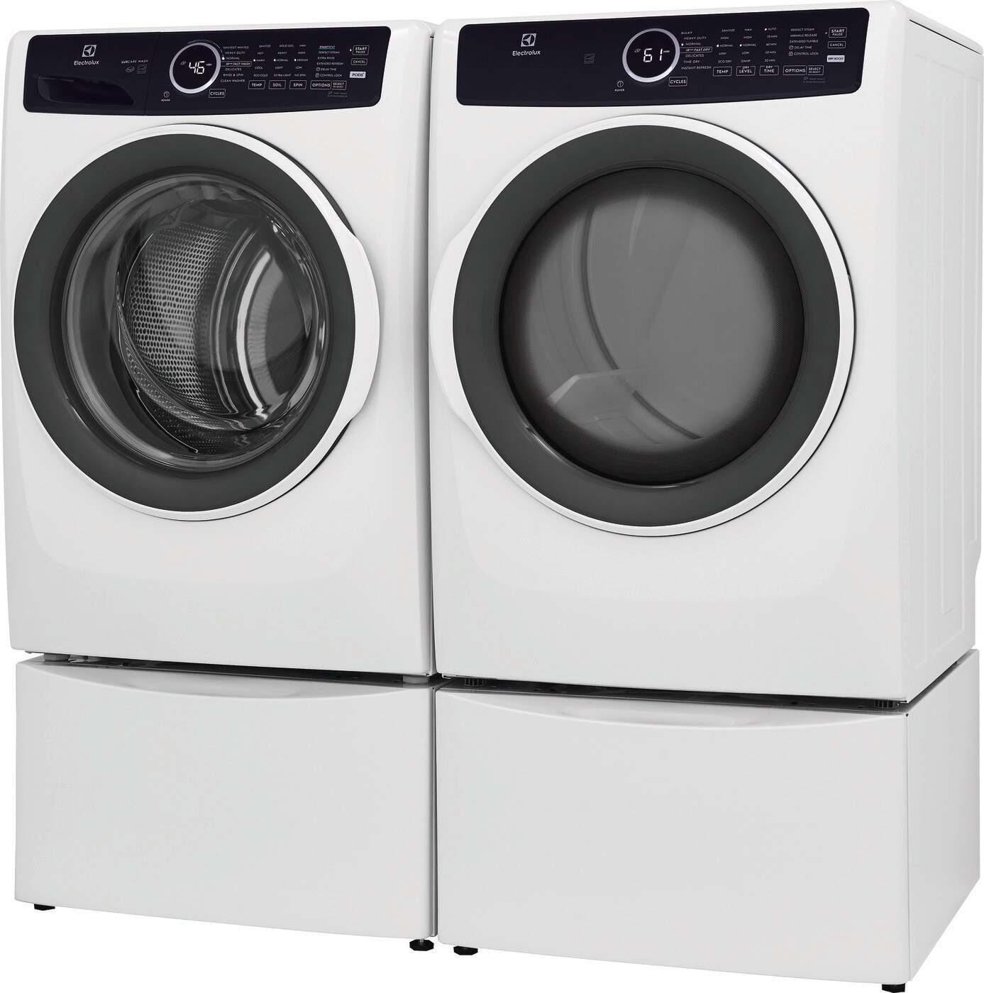 Model: ELFE7437AW - S/D  | Electrolux Front Load Perfect Steam™ Electric Dryer with Instant Refresh – 8.0 Cu. Ft.