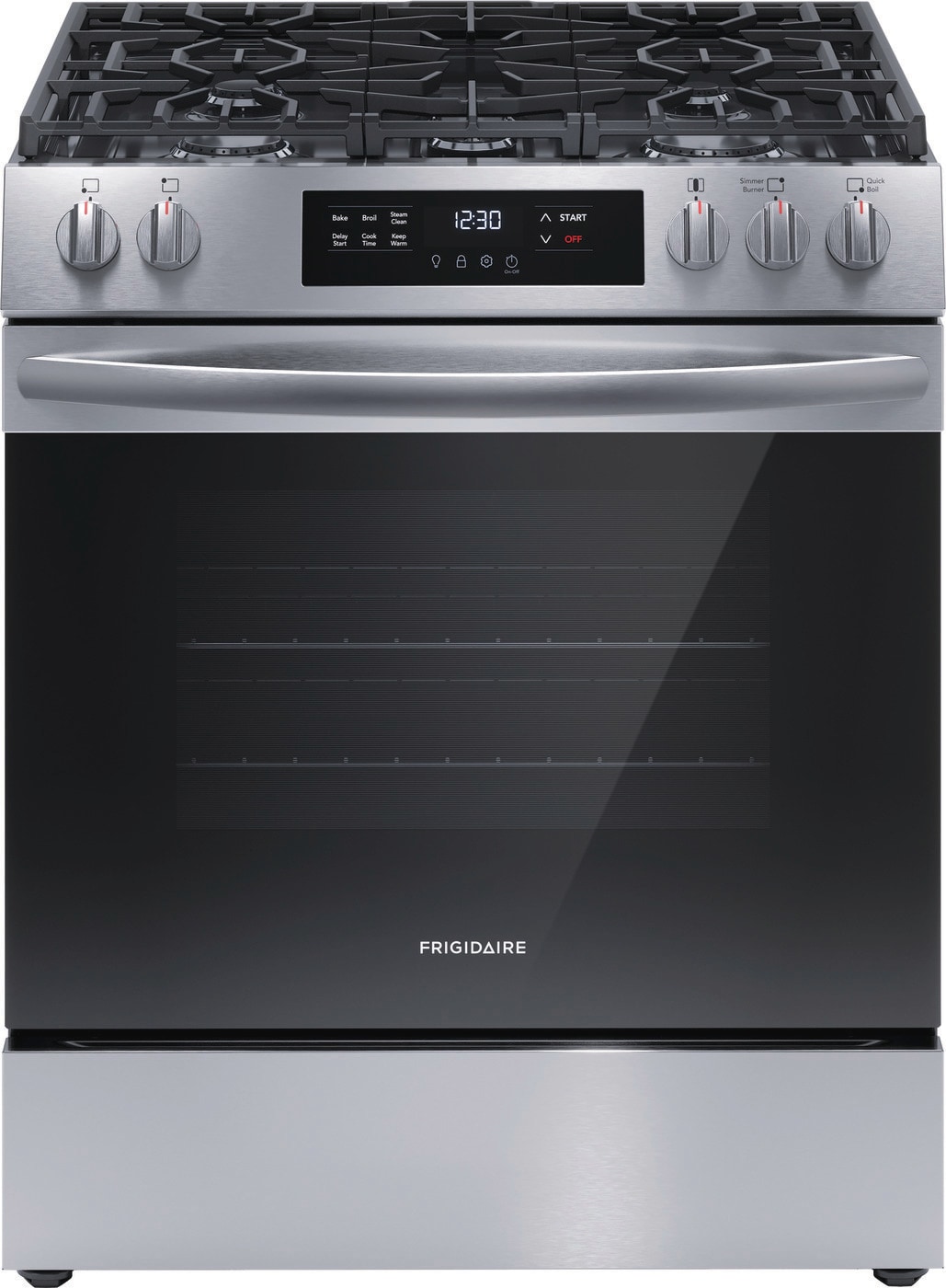 Model: FCFG3062AS - S/D  | Frigidaire 30" Front Control Gas Range with Quick Boil