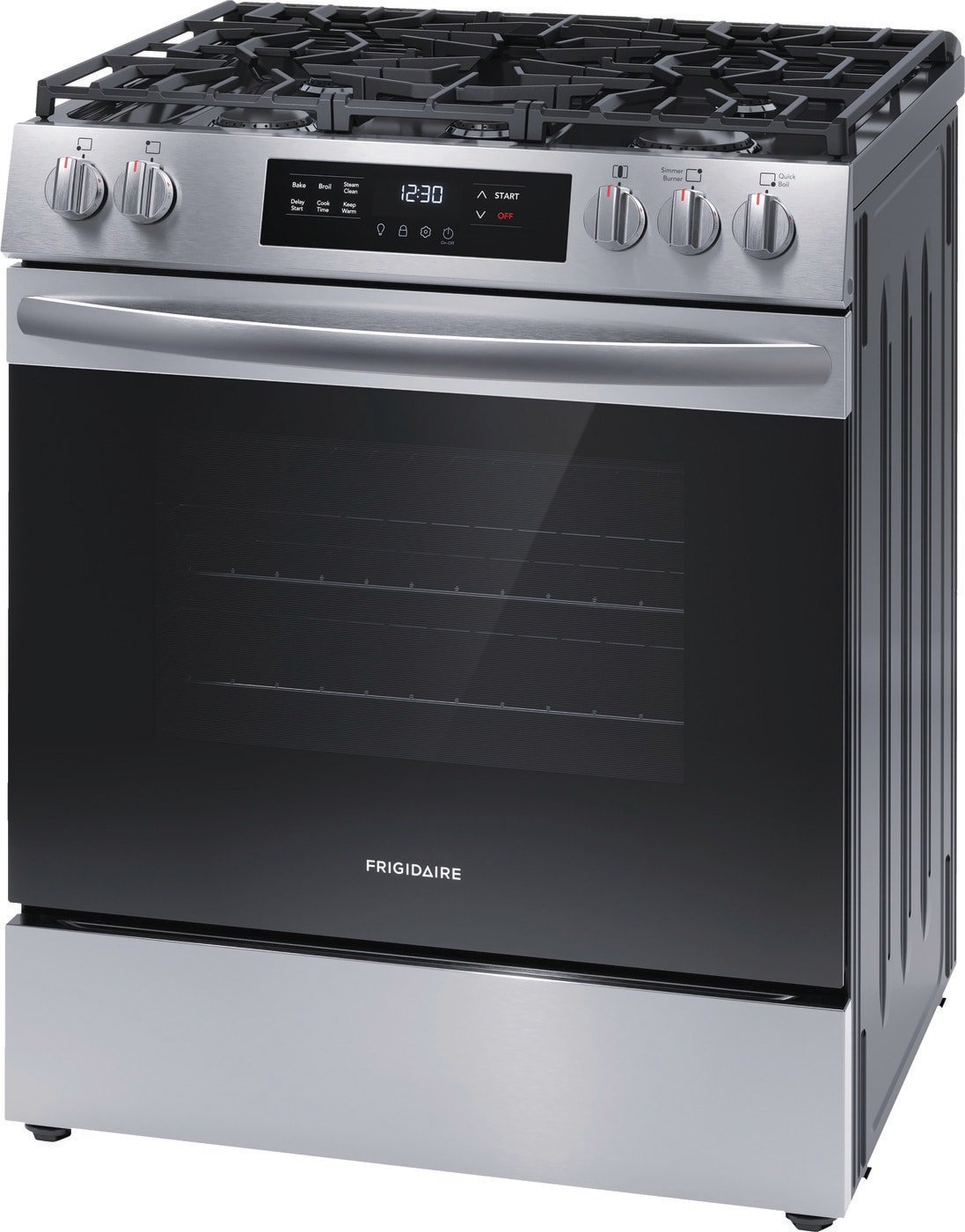 Model: FCFG3062AS - S/D  | Frigidaire 30" Front Control Gas Range with Quick Boil