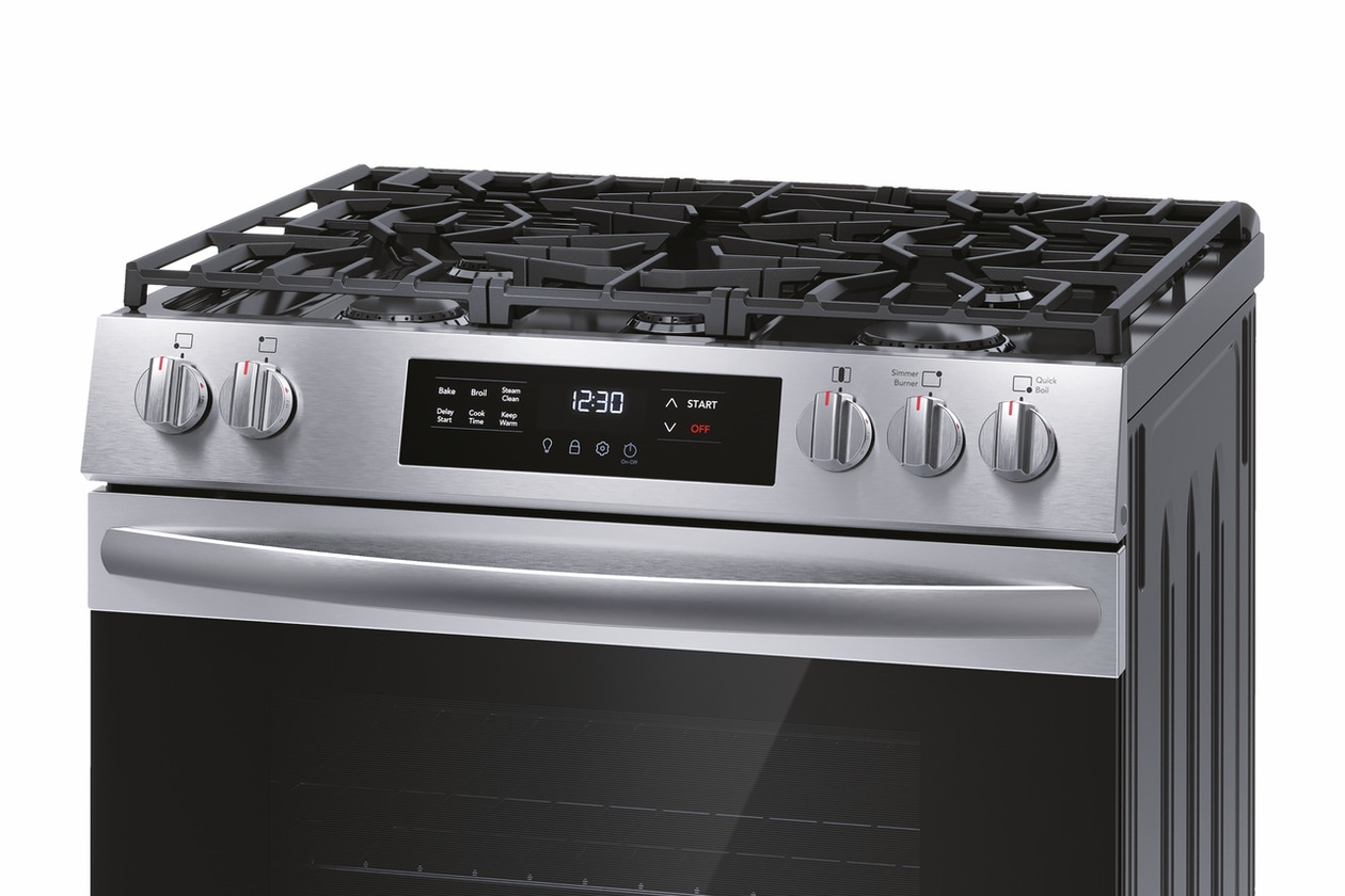 Frigidaire Frigidaire 30in Front Control GAS Range with Quick Boil - White